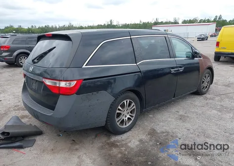 2013 Honda Odyssey Ex-L from USA, damaged, VIN 5FNRL5H61DB019863